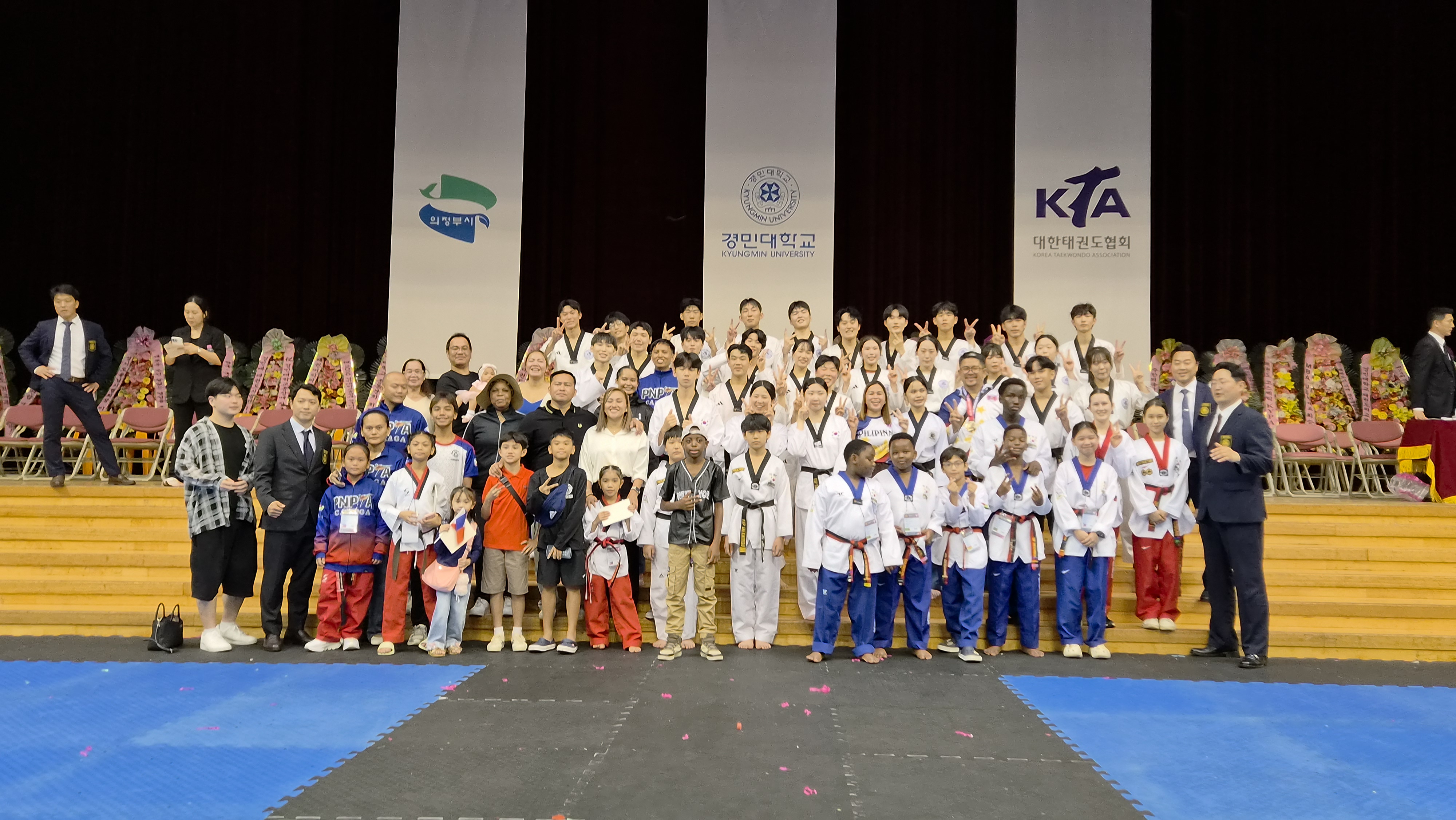 Taekwondo class moment 13